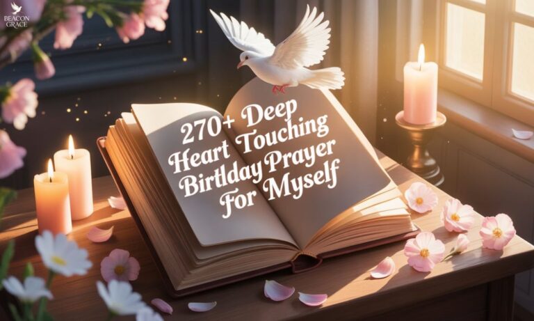 270+ Deep Heart Touching Birthday Prayer for Myself