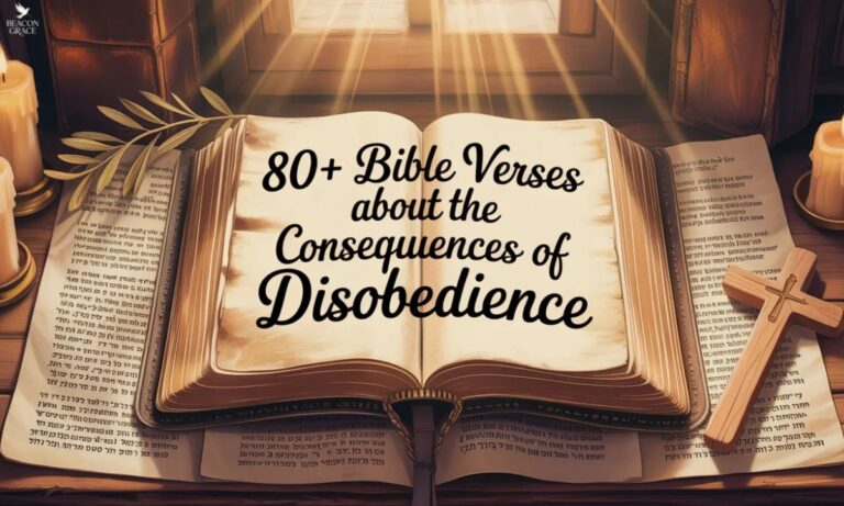 80+ Bible Verses About the Consequences of Disobedience