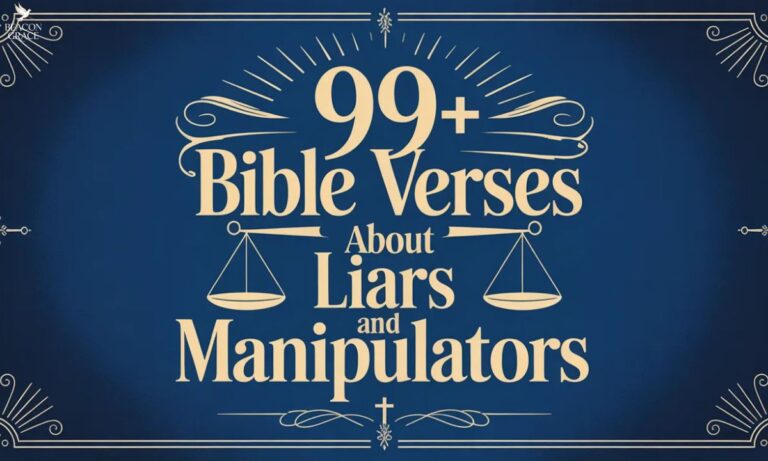 99+ Bible Verses About Liars and Manipulators