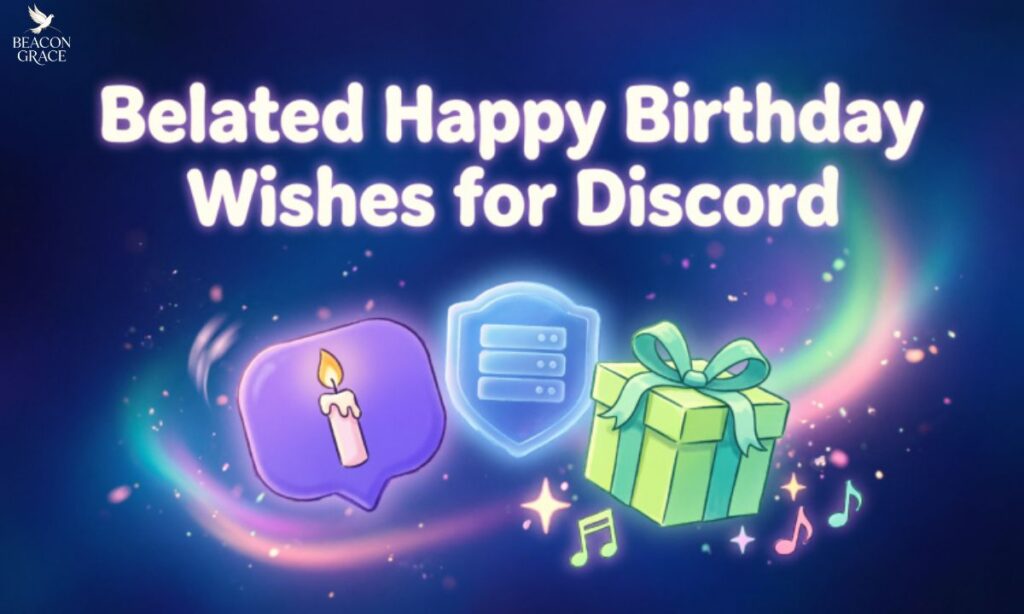 Belated Happy Birthday Wishes for Discord