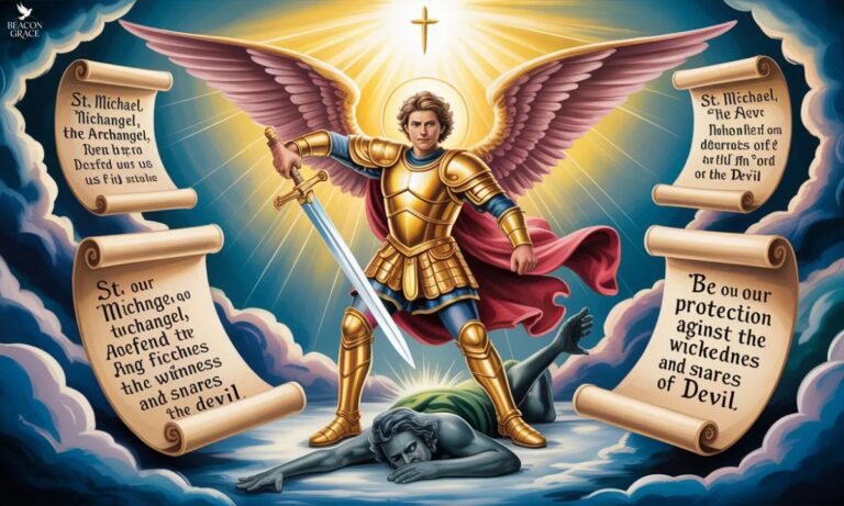 100+ Powerful St Michael Prayer Warnings