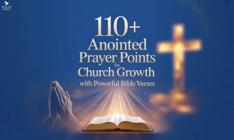 110+ Anointed Prayer Points for Church Growth with Powerful Bible Verses