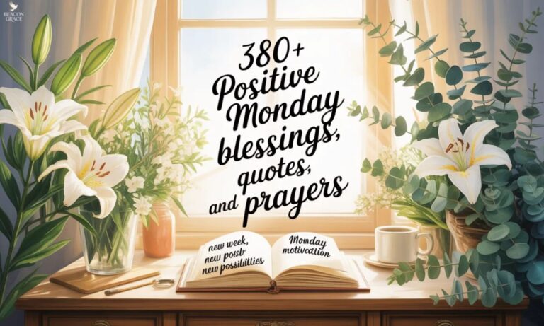 380+ Positive Monday Blessings, Quotes, and Prayers