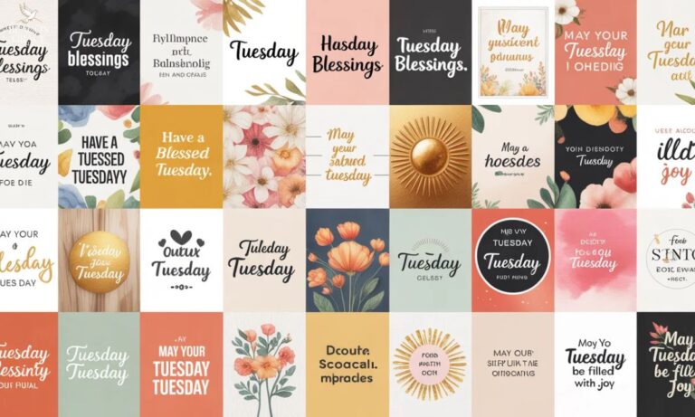 380+ Tuesday Blessings Images and Quotes to Inspire Your Day
