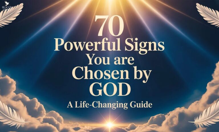 70 Powerful Signs You Are Chosen by God A Life-Changing Guide