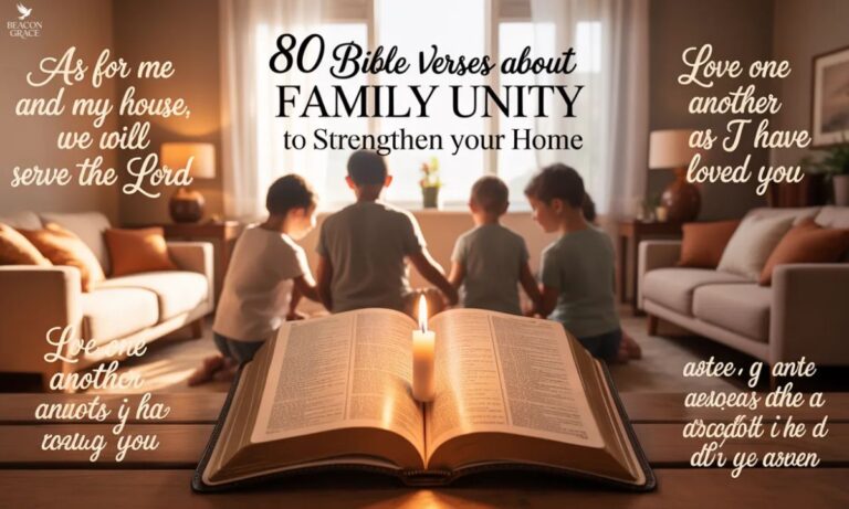 80 Bible Verses About Family Unity to Strengthen Your Home