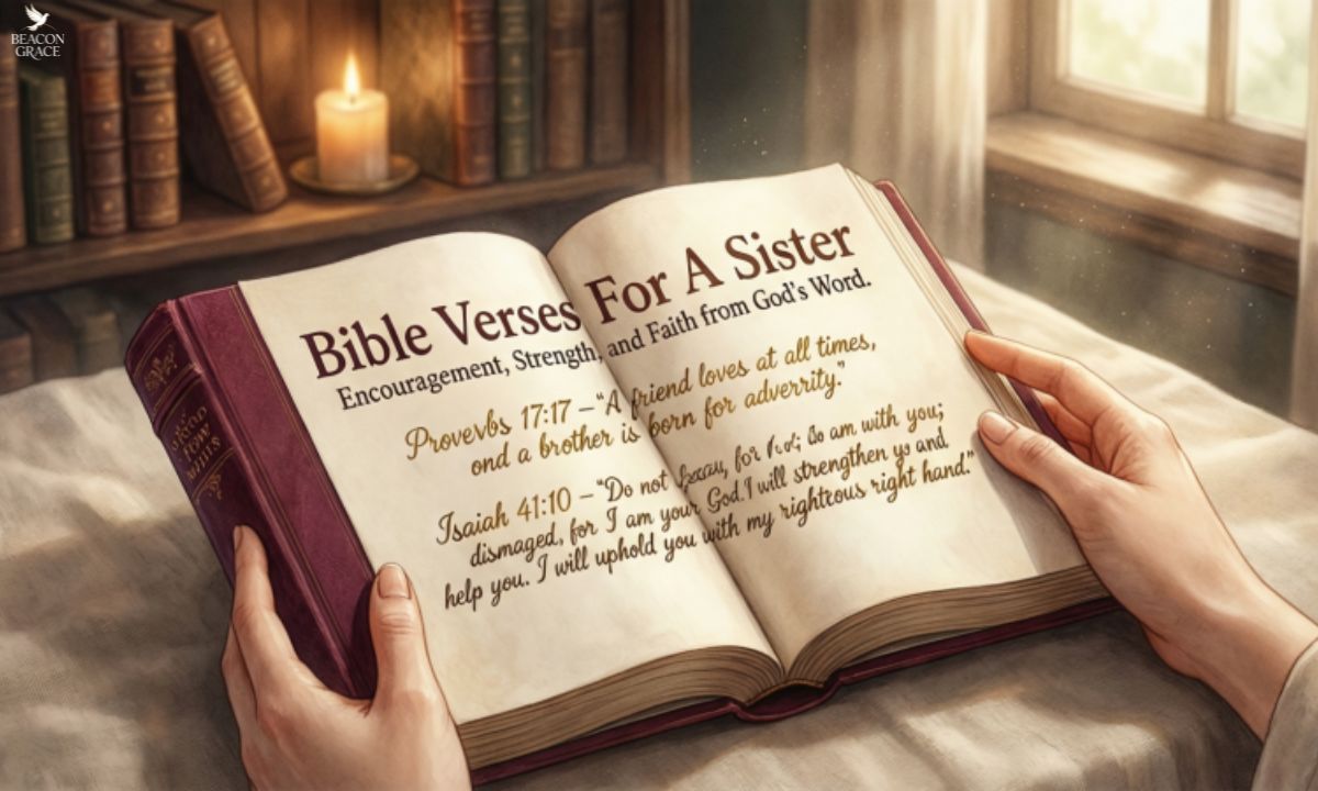 Bible Verses for a Sister: Words of Faith Love Friendship