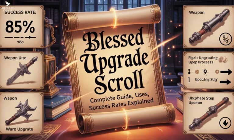 Blessed Upgrade Scroll Complete Guide, Uses, and Success Rates Explained