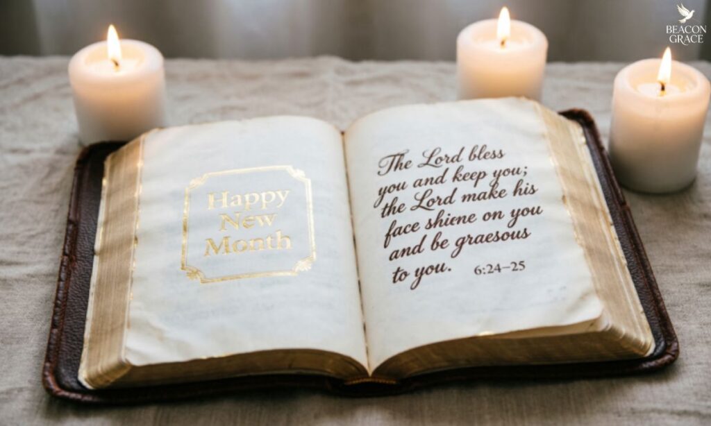 Happy new month prayers blessings bible verses