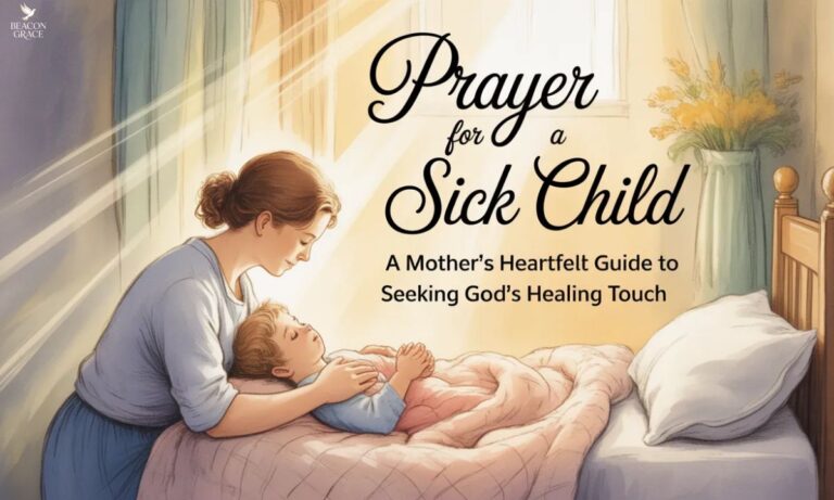 Prayer for a Sick Child A Mother’s Heartfelt Guide to Seeking God’s Healing Touch
