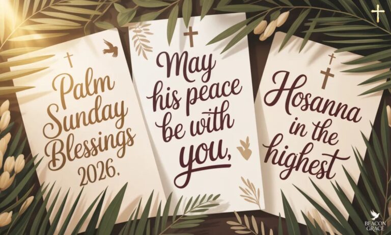 110+ Palm Sunday Blessings to Share With Family, Friends, and Your Church Community 2026