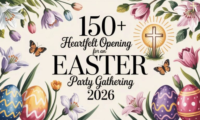 150+ Heartfelt Opening Prayers for an Easter Party Gathering 2026