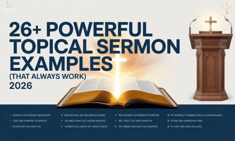26+ Powerful Topical Sermon Examples (That Always Work) 2026