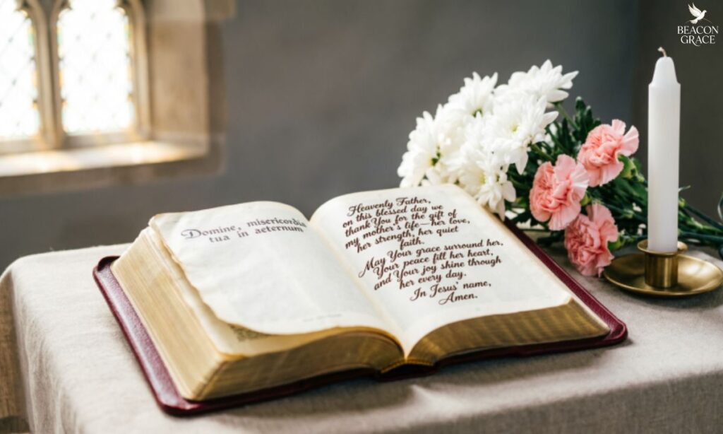 Catholic birthday prayer to celebrate my mother's life