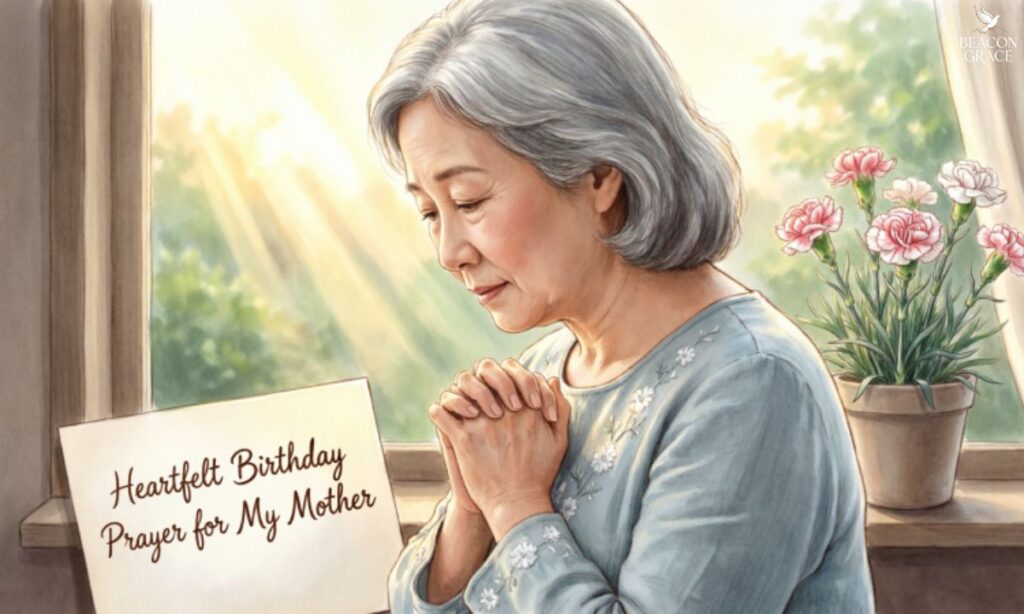 Heartfelt Birthday Prayer for My Mother
