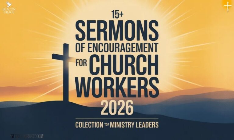 15+ Sermons of Encouragement for Church Workers 2026