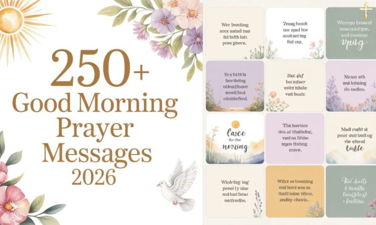 250+ Good Morning Prayer Message 2026