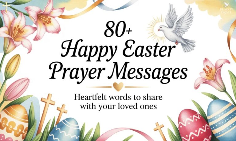 80+ Happy Easter Prayer Messages Heartfelt Words to Share With Your Loved Ones