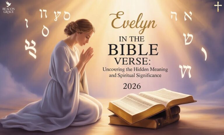 Evelyn in the Bible Verse Uncovering the Hidden Meaning and Spiritual Significance 2026