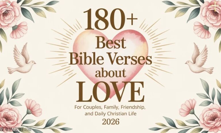180+ Best Bible Verses About Love for Couples, Family, Friendship, and Daily Christian Life 2026