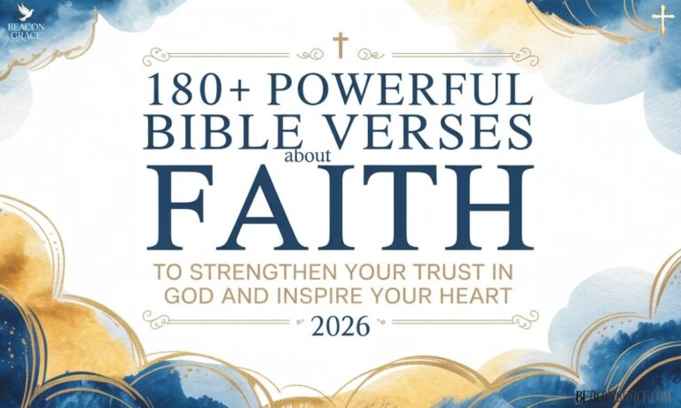 180+ Powerful Bible Verses About Faith to Strengthen Your Trust in God and Inspire Your Heart 2026