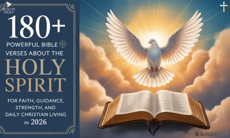 180+ Powerful Bible Verses About the Holy Spirit for Faith, Guidance, Strength, and Daily Christian Living in 2026