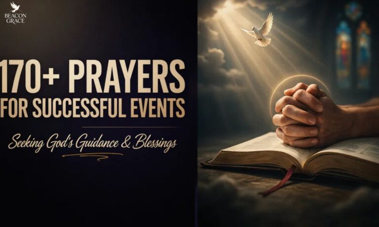 170+ Prayers for Successful Event Seeking God's Guidance and Blessings