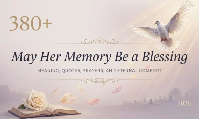 380+May Her Memory Be a Blessing – Meaning, Quotes, Prayers, and Eternal Comfort 2026