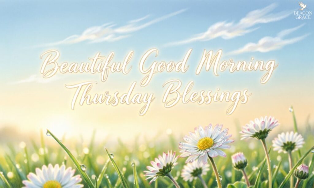 Beautiful Good Morning Thursday Blessings 