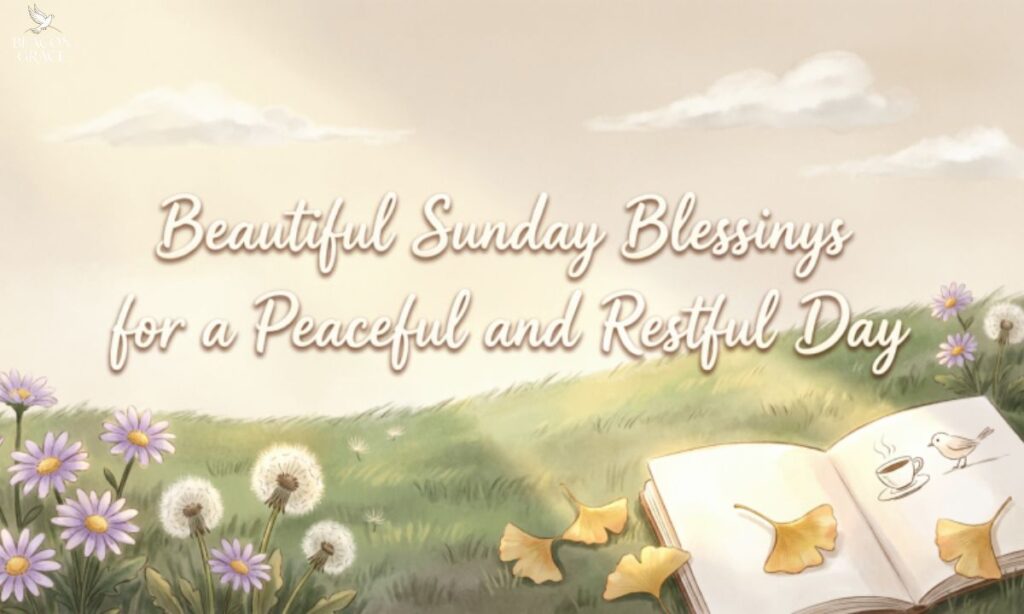 Beautiful Sunday Blessings for a Peaceful and Restful Day 