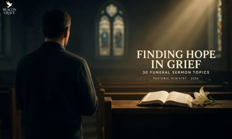 Finding Hope in Grief 30 Funeral Sermon Topics for Pastoral Ministry 2026