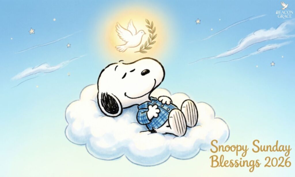 Snoopy Sunday Blessings 2026