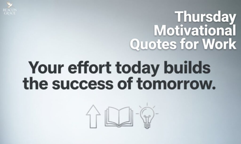 Thursday Motivational Quotes for Work