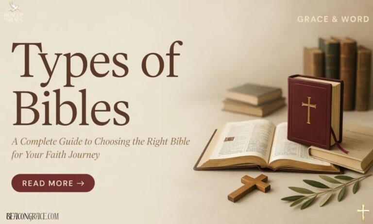 Types of Bibles A Complete Guide to Choosing the Right Bible for Your Faith Journey