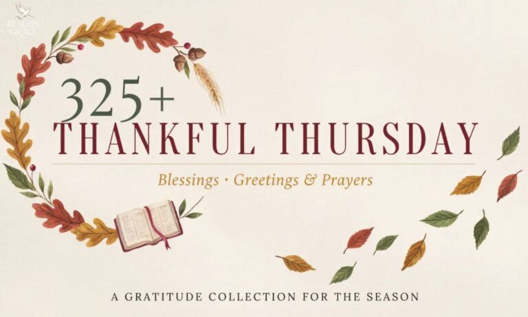 325+ Thankful Thursday Blessings, Greetings and Prayers