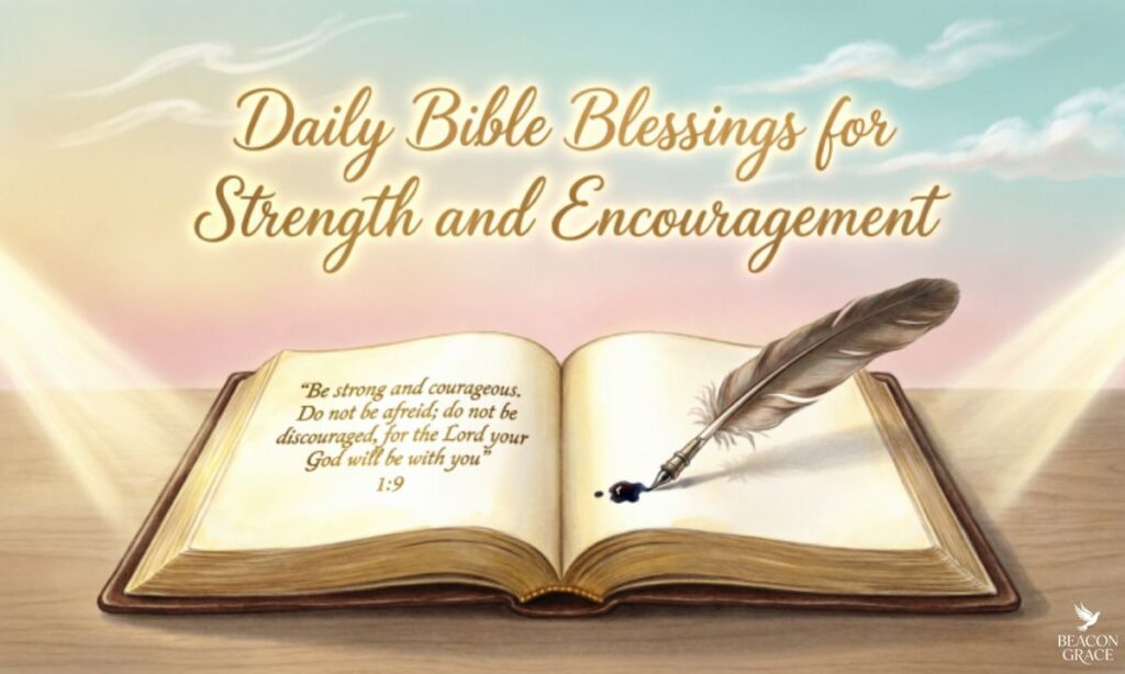 Daily Bible Blessings for Strength and Encouragement