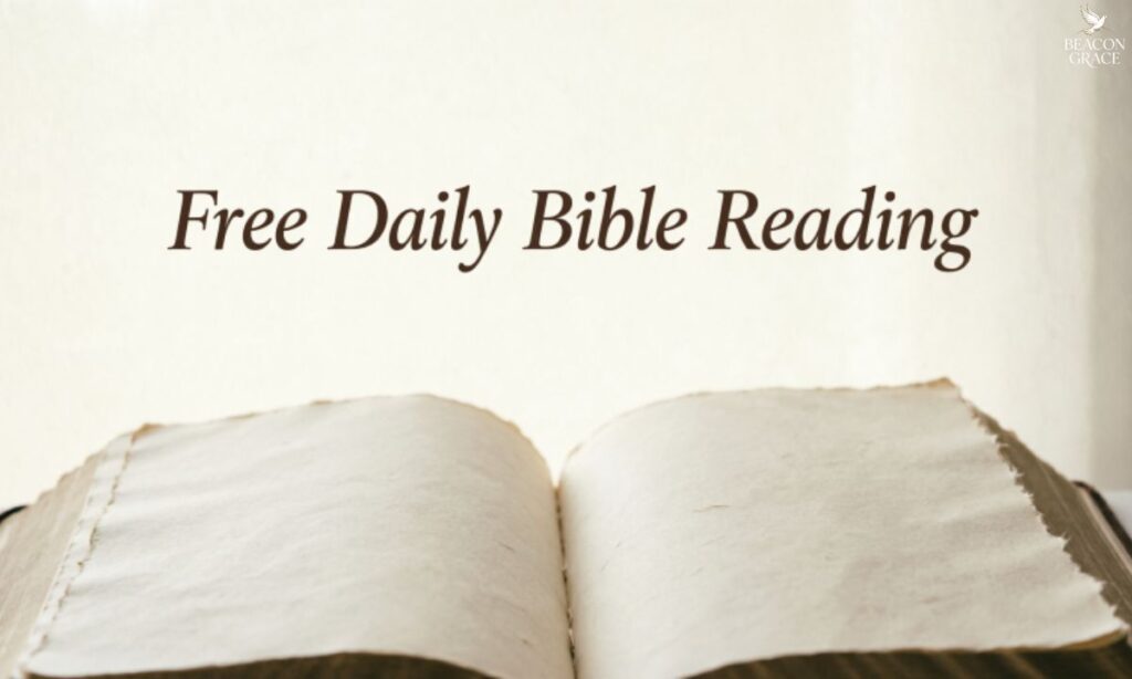 Free Daily Bible reading