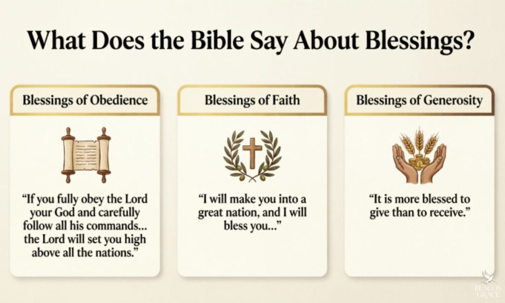 What Does the Bible Say About Blessings